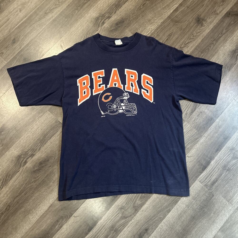 Vintage Men’s XL Single Stitched 1993 Bears Short Sleeve Shirt